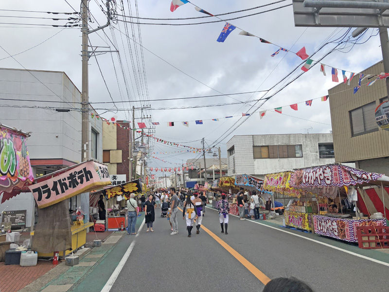 大原はだか祭り屋台