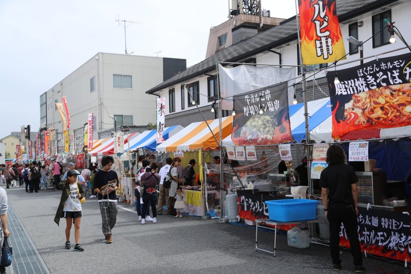 鹿沼秋まつり露店