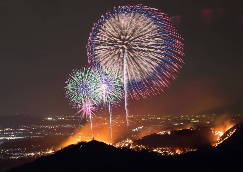 若草山焼き高円山
