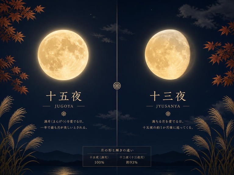 十三夜と十五夜