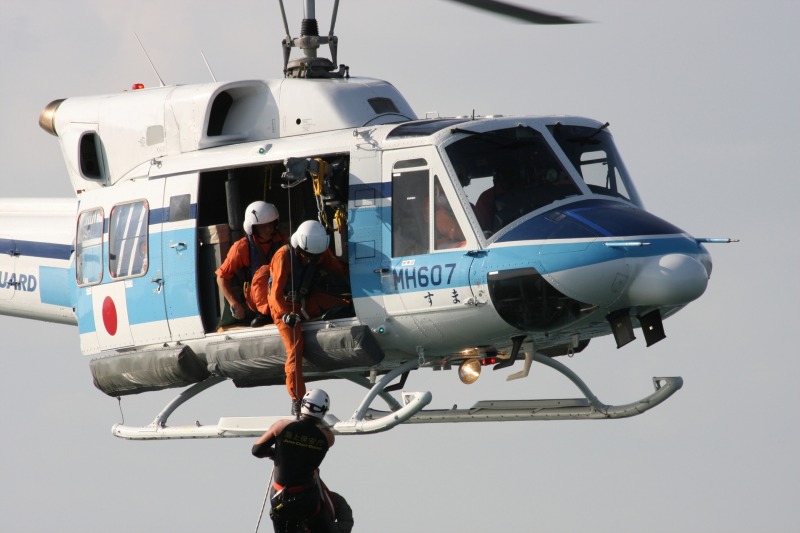 海上保安庁のヘリコプター